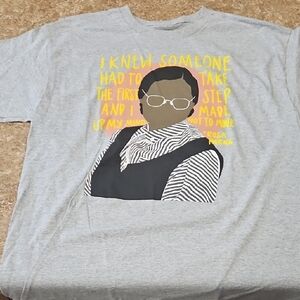 Gray Rosa Parks Graphic T-Shirt